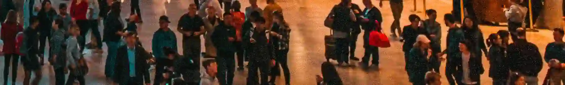 people in a crowd